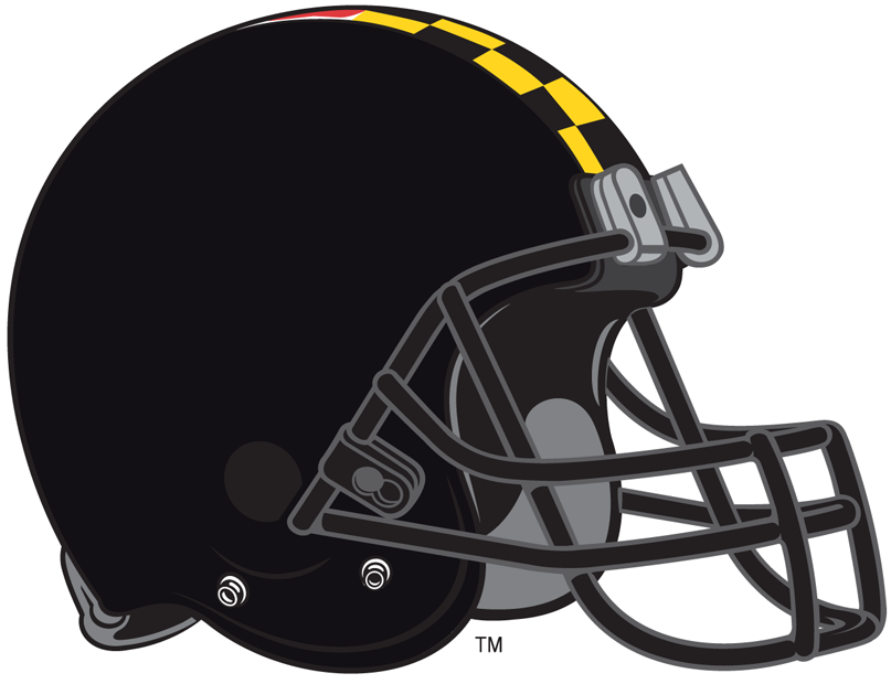 Maryland Terrapins 0-Pres Helmet Logo v2 diy DTF decal sticker